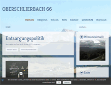 Tablet Screenshot of oberschlierbach.at